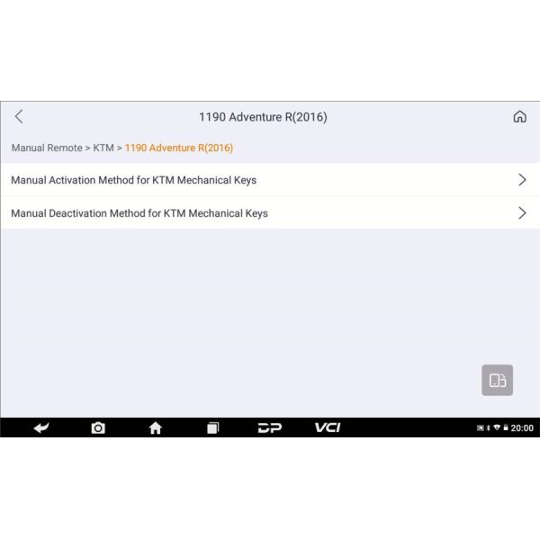 OBDSTAR MOTOMASTER Motorcycle Scanner with 1-Year Warranty