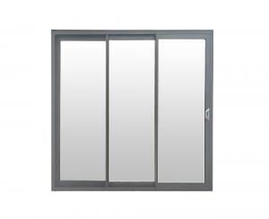 China Triple 3 Track Aluminium Sliding Glass Doors , Aluminum Screen Sliding Patio Doors on sale