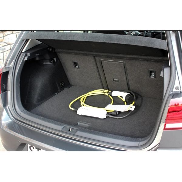 Black Type2 To Type2 EV Charger Cable 32A 11kw 3 Phase With Silicone Jacket