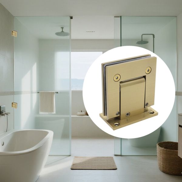 Stainless Steel Shower Door Hinge Soft Close Glass Hinge Office Glass Door Hinge