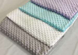 Buy cheap Micro Fleece Bubble Minky Plush Fabric OEKO Certification 100% Polyester product