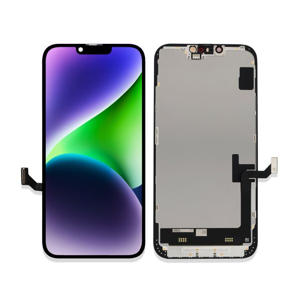 Factory Price JK Incell LCD Screen for iPhone 14 Plus with 1:1400 Contrast Ratio and 98% NTSC