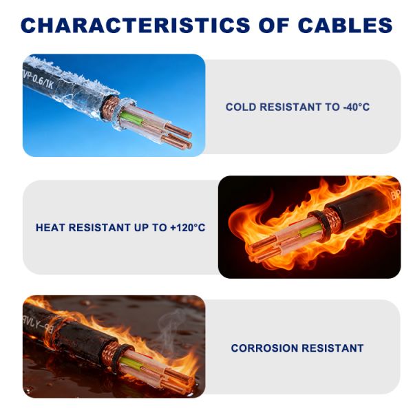 BPYJVP Variable Frequency Drive Cable 220V 380V XLPE VFD Cables