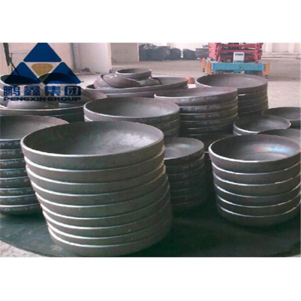 Wrought A234 WPB 6inch Large Diameter Steel Pipe End Caps SCH80