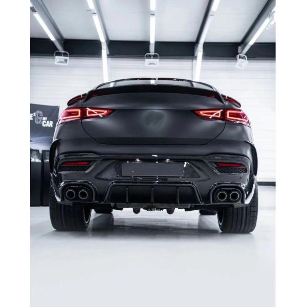 PD Style Tesla Model Body Kit Front Rear Bumper Side Skirt Diffuser Spoiler Black
