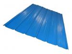 Customized Length Building Roof Tiles In Blue Color Strong Corrosion Resistance