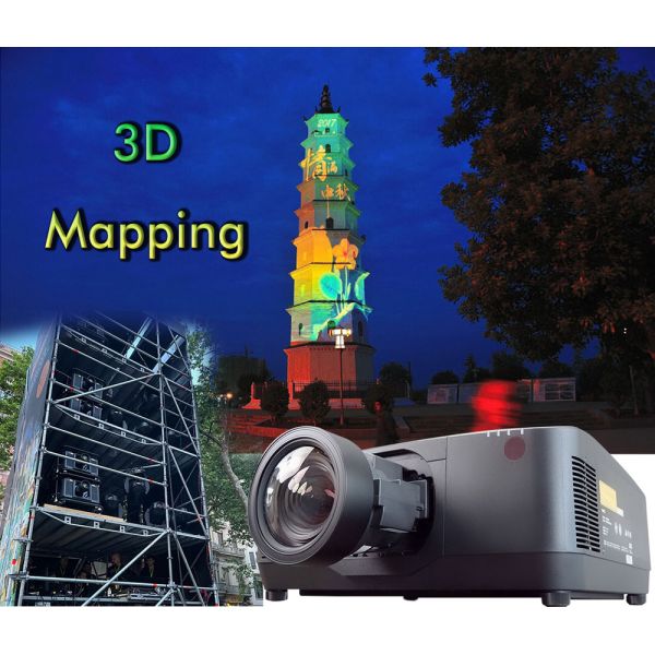 20000 Lumen Large Venue Laser Projector with WUXGA Resolution for 3D Mapping