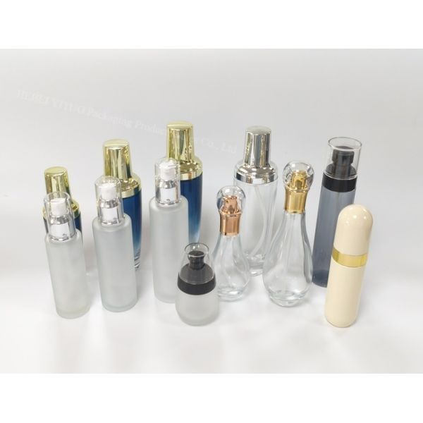 Small Glass Cosmetic Spray Bottle 10ml Blue Makeup Spray Bottle
