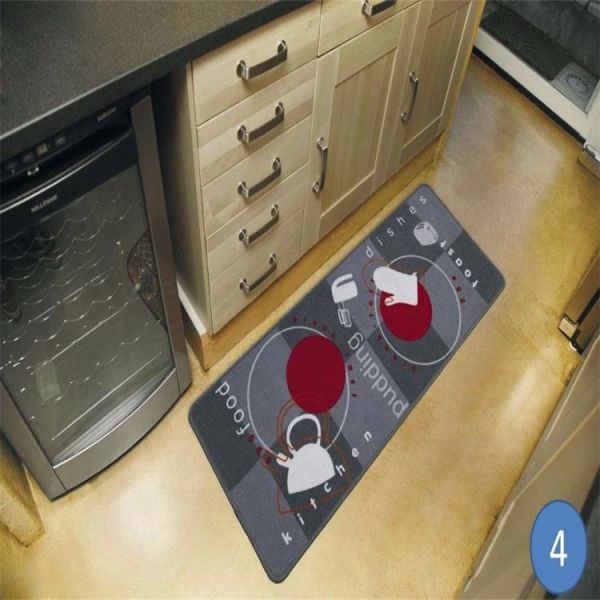 Anti-slip printed loop pile Nylon floor mat