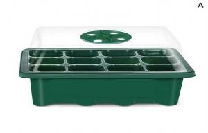 Buy cheap Rectangular PVC Germination Trays Seed Nursery 12 Holes Cells product