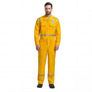 Buy cheap 150g 200g Flame Retardant Overalls Conjoined FR Flame Resistant Clothing product