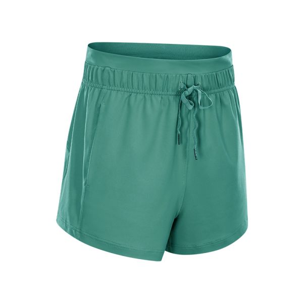Women Plus Size Bike Cycling Shorts Drawstring Running Shorts Athletic Active Wear