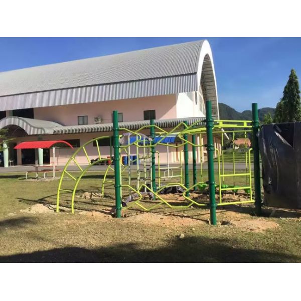 Commercial Grade Kids Rope Playground Equipment High Security KP-K005