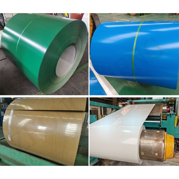 Cold Rolled Galvanized Steel Pre-Painted PPGI Coil with 20/10 um Coating in 1200mm Size Monthly Sales Volume 10 000 Tons
