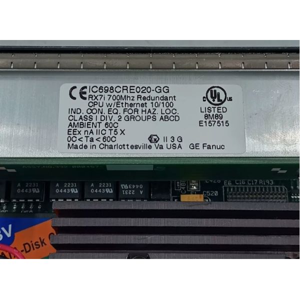 IC698CRE020 GE Redundancy CPU