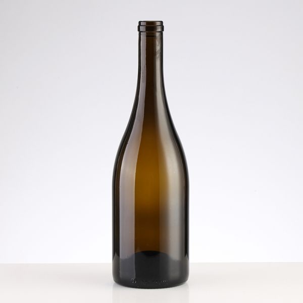 750 ml Glass Champaign Bottles in Black Matt Glass with Clients' Specific Requirements