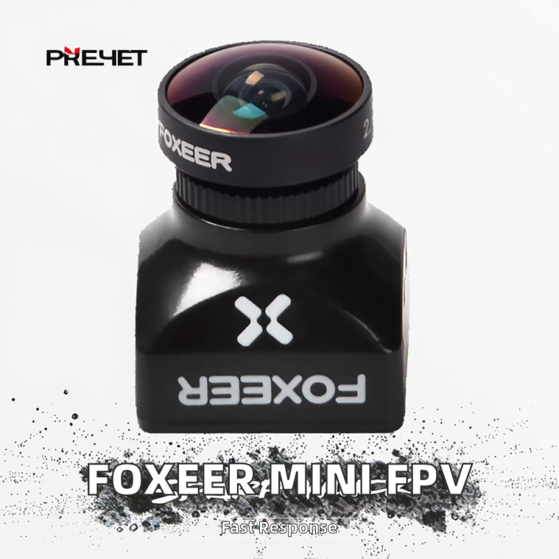 Foxeer Mini Standard Razer FPV Camera Plastic PAL NTSC Switchable HD 2.1mm Lens Low Latency for RC Drone Accessories