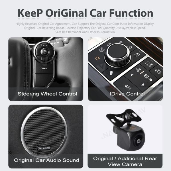 Viknav Car Radio For Range Rover Vogue L405 (2013-2017) 13.6 inch With AC panel Upgrade Multimedia Player Navigation