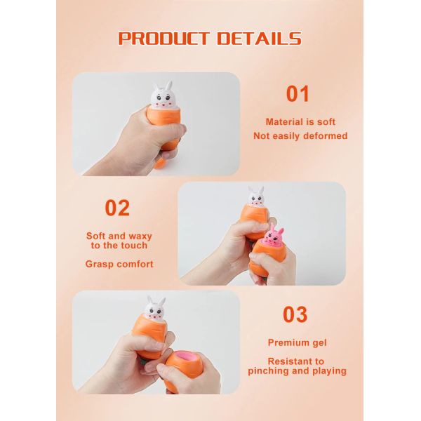Odorless Squishy Silicone Gel Rubber Liquid Heat Cured Customized