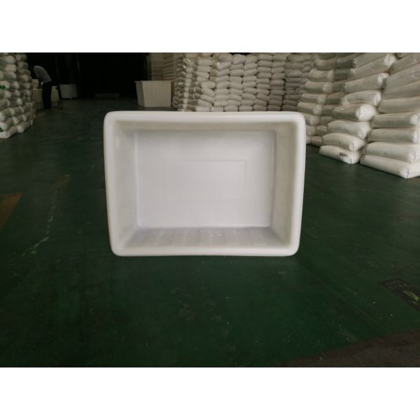 K350L Open Top Large Aquaponics Fish Tank With Rectangular / Square Shape LLDPE