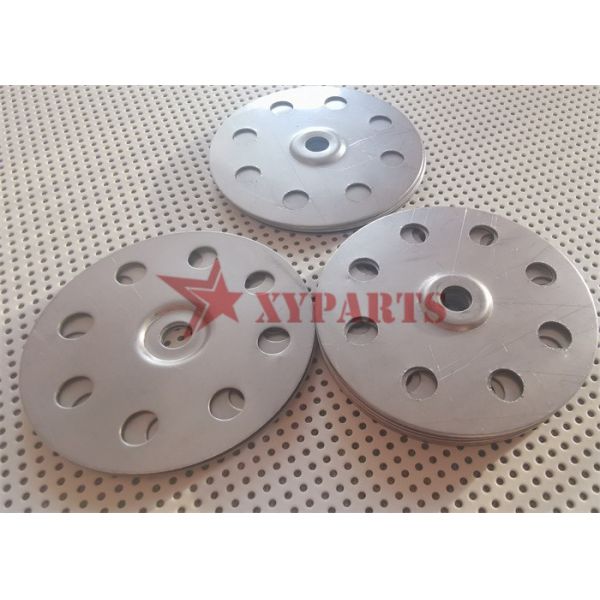 70mm Stainless Steel Disc Washers With Perforated Round Hole For Insulation Boards