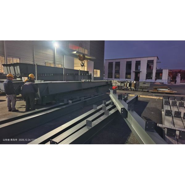 Standardized Modular Steel Structure Workshop & Warehouse - Large Span, Corrosion Resistant, 50-Year Durability