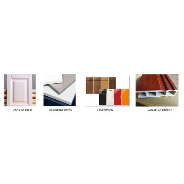 0.50mm Thickness PVC Furniture Foil For Kitchen Cabinet Door