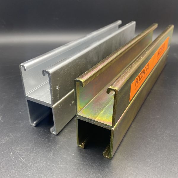 Heavy Duty Metal 50x50x3 Square Channel Steel Profile Rail