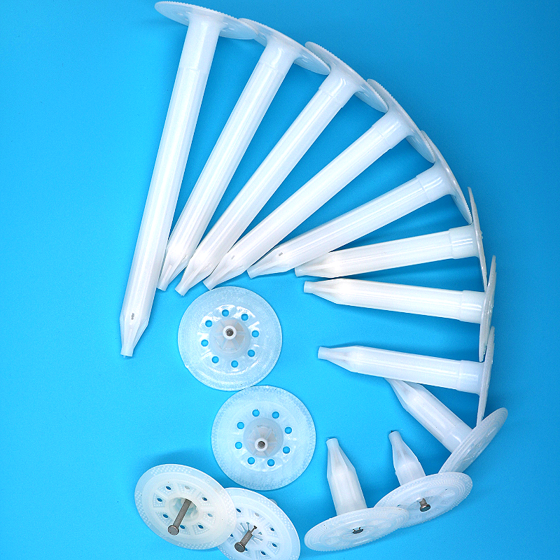 Construction Concrete Plastic Wall Anchor Rigid Insulation Fasteners For Insulation Roofing