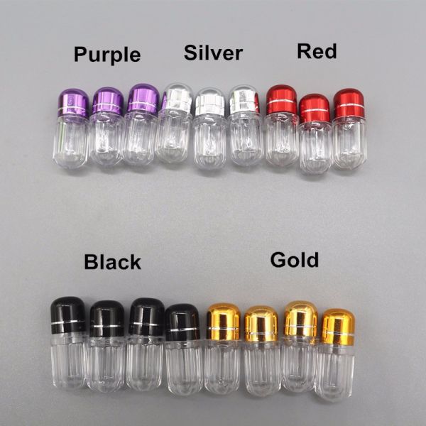 2ml Pink Capsule Packaging Bottles Healthcare Supplement