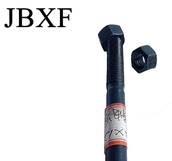 Excavator Bolt Precision Durability Hexagon Head Type Finish Plain CE ISO Certification