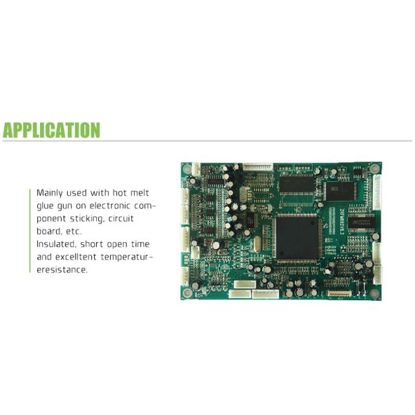 Yellow and Transparent Stick Circuit Board Electronic Component PA Hot Glue Gun Sticks