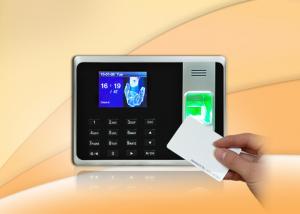 Buy cheap 0.01% FRR Li SSR Report Attendance Fingerprint Clocking Machine product