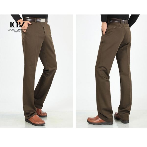 Flat Front Style Men's Plus Size Jeans Pants Suits for Slim Fit Blazer Pant Vest Suit