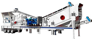 Combination Type Mobile Gold Crusher Machine For Mine / Hydropower Industry