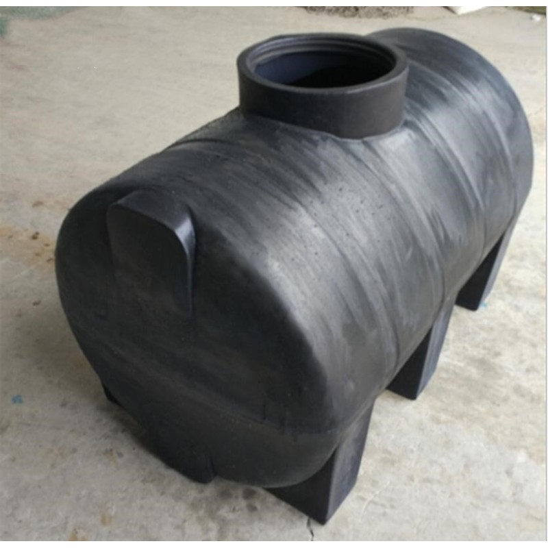 Horizontal Plastic Water Storage Containers With Legs Polyethylene Reservoir 500Litre