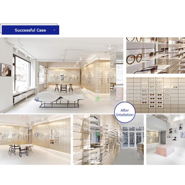 MDF Optical Shop Display Cabinets