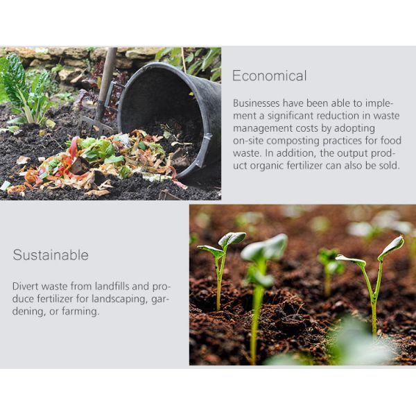 TOGO popular and competitive organic food waste treatment equipment