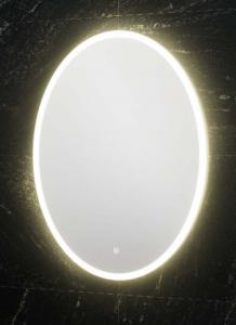 Buy cheap Aluminum Alloy Frame Backlit Oval Bathroom Mirror 557X760 610X910 1010X760 product