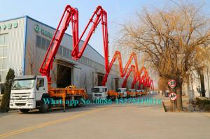 China Zoomlion Sany 23m Verticle reach Truck Mounted Concrete Pump 23X-4Z with Output of 100m³/h Construction Equipment on sale