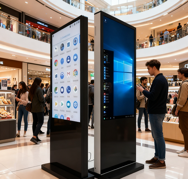 Original Manufacturer Indoor Digital Signage Featuring Land Flash Up To 32GB Perfect For Corporate Lobbies Retail Environments And Public Areas