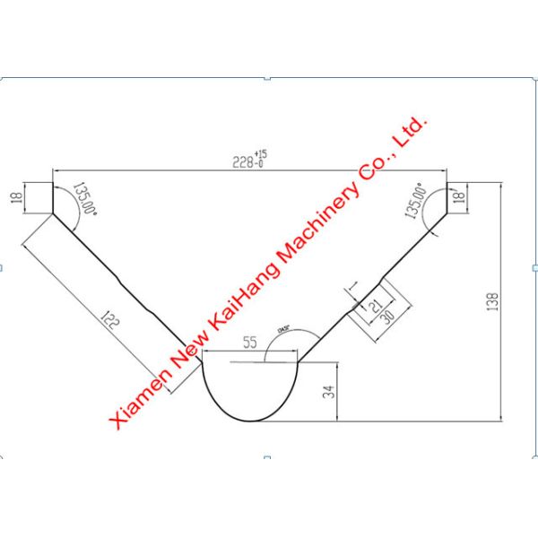Durable Metal Roof Ridge Cap Roll Forming Machine / Bottle Cap Making Machine
