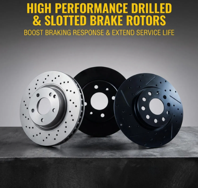 Custom CNC Machined Brake Discs Precision Engineered High Carbon Stainless Steel Alloys For Automotive Applications Durable High OEM Customized Brake