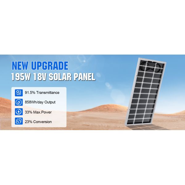 Monocrystalline Solar Panel Kit MPPT Off Grid 400 Watt 12V