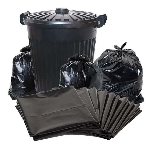 Different Sizes Heavy Duty Garbage Bags 5-100 mic For Paper Plastic Cans Bottles Newspaper Lawn