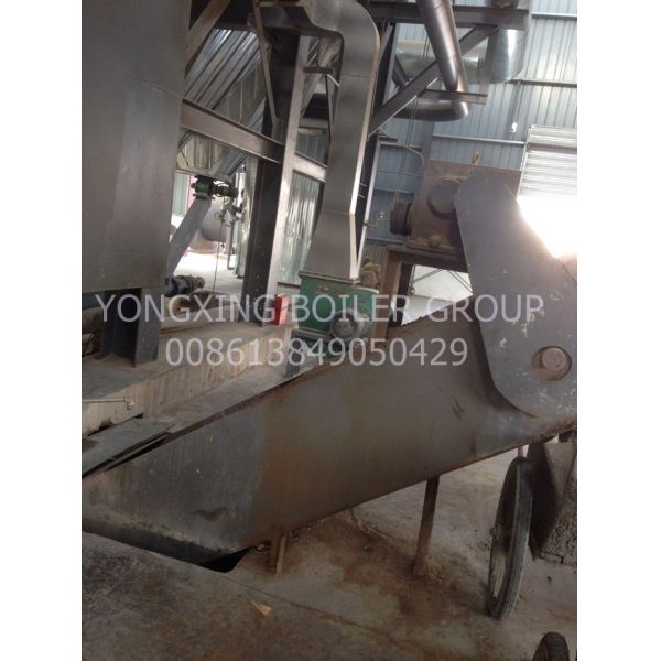 25 Ton Wet Scrapper Conveyor Slag Remover Chain Belt Type GB Steel Material