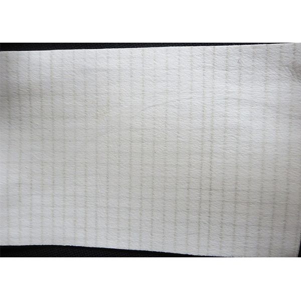 350 / 450 / 500gsm Dust Filter Cloth Stripe / Blended / Scrim Anti-Static Felt