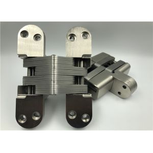 Buy cheap High Hardness Heavy Duty Invisible Hinge With Satin Nickel Surface product