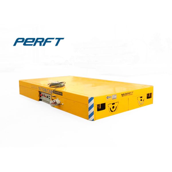 Trackless Motorized Transfer Material Handling Turntable Heavy Duty Materials Carriage