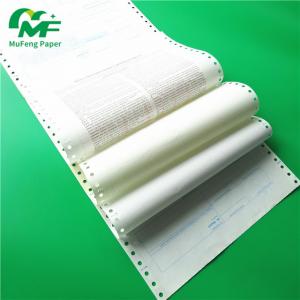 China China Manufacturer Secret Envelope Carbonless Paper Pin Mailer Payslip Ncr Atm Computer Paper on sale